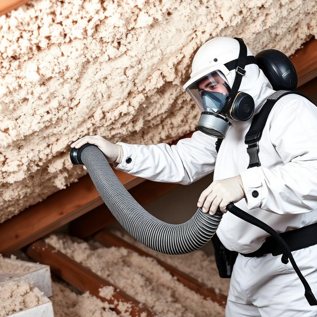 Insulation Removal crew at work