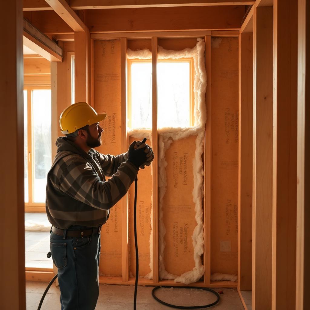 Home Insulation crew at work