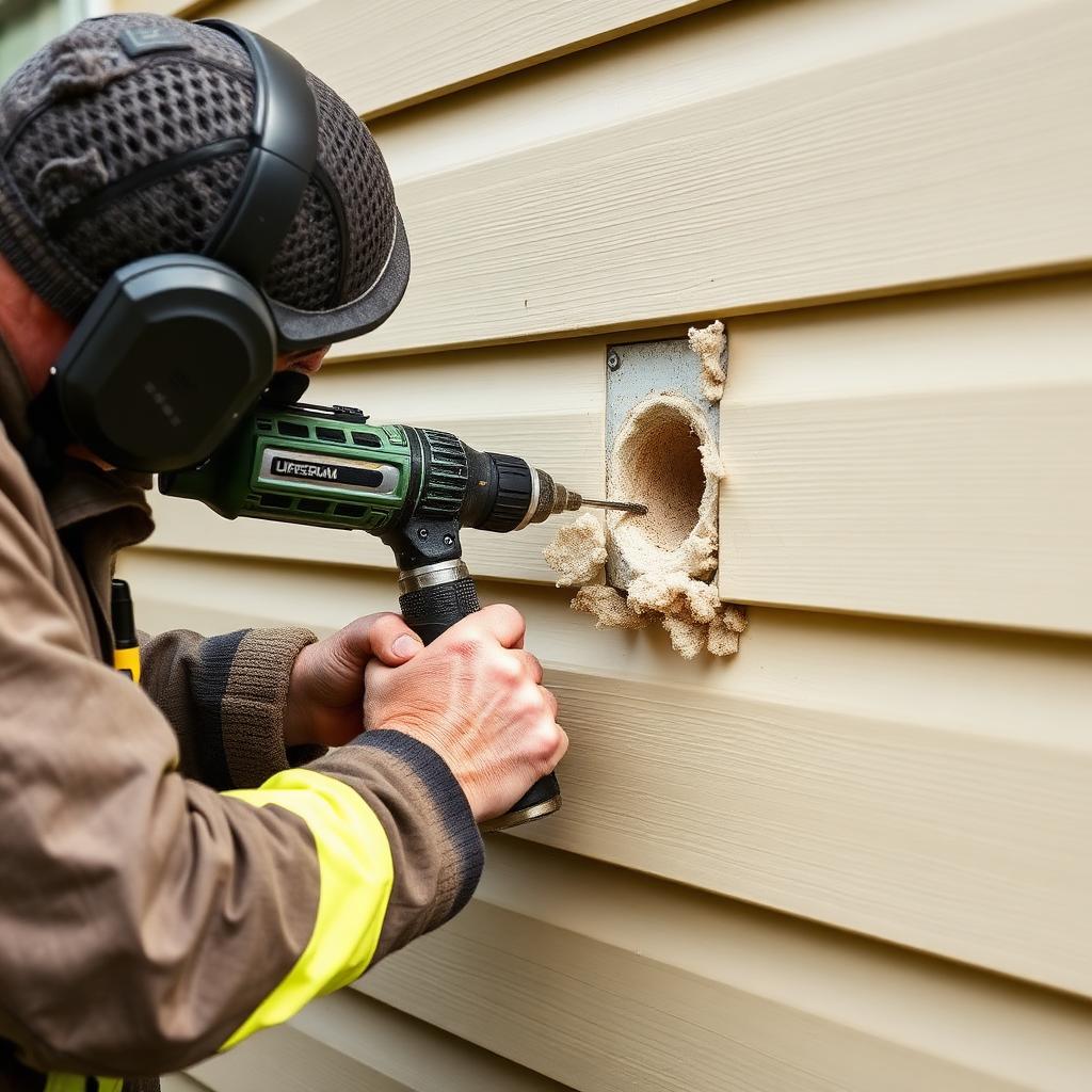 Drill and Fill Insulation for Homes Built Before 1965